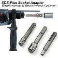 3pcs Sds Socket Driver Drill Bit Adaptor 3/8 1/4 1/2" Hex Shank Extension Adaptor Converter Impact Drill Adapter Dril Bit. 