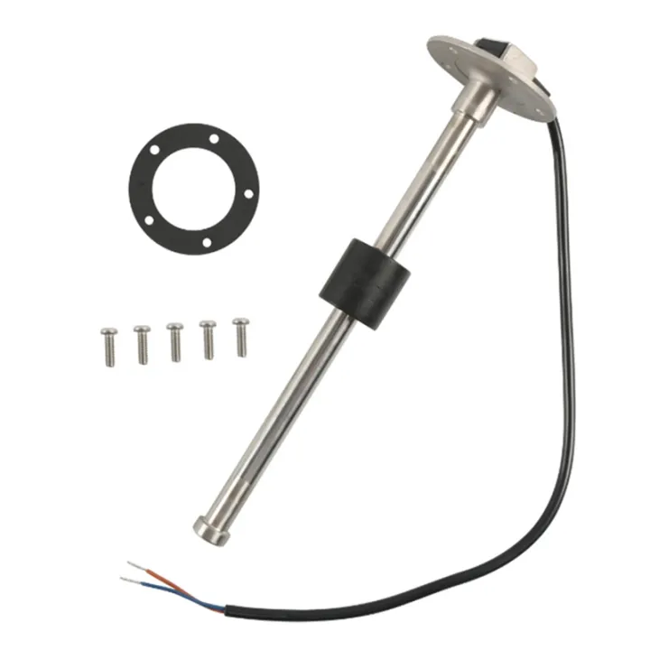 52MM%20Fuel%20Gauge%20With%20Fuel%20Level%20Sensor%20Black%20&%20Silver%20316%20Stainless%20Steel%20+%20ABS%20For%20Boat%20-%20Image%202