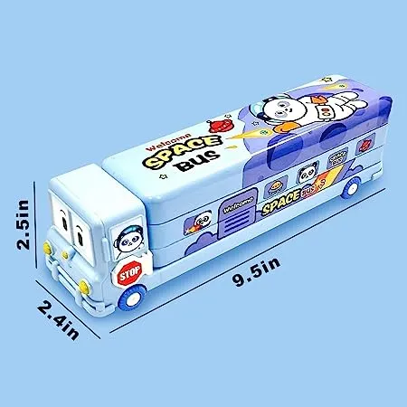 Umadiya%C2%AE%20Branded%20Metal%20Double%20Decker%20Bus%20Shape%20Pencil%20Box%20for%20Kids%20with%20Moving%20Tyres%20&%203%20Compartments%20Pencil%20Case%20for%20Boys%20&%20Girls%20-%20Blue%20(Toys%20&%20Games)%20-%20Image%205