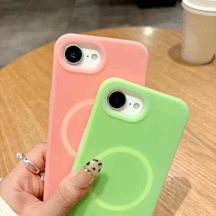 Luxury%20Chic%20Jelly%20Liquid%20Silicone%20For%20Magsafe%20Magnetic%20Case%20For%20iPhone%2016E%2016%2015%2014%2013%2012%2011%20Pro%20Max%20Plus%20Shockproof%20Matte%20Cover%20-%20Image%203