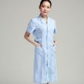 Qiaohushi Female Nurses' Uniform Short-Sleeved Summer Clothes up and down round Unlined Long Gown Shop Beauty Salon Nursing Home Nurse Work Clothes. 