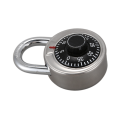3X Master Coded Lock 50mm with Round Fixed Dial Combination Padlock. 