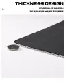 Simplist Gimars Large Mousepad - Printed Rubber Gaming Mouse Pad Desk Mat (90×40 CM) – Extended Non-slip Mousepad for Home and Office. 