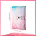 Notebook With Combination Lock Office Supplies Travelers Stationery A5 Notebook Lock Journal Student Handbook. 