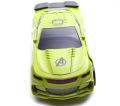 Robot 2 in 1 transformation HULK car for kids with lights & music - Green. 