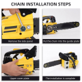 4 Pack 14 Inch Chainsaw Chain Set 52 Drive Links, 0.05In Gauge, 3/8Inch LP Pitch, 14-Inch Replacement Chainsaw Chains Low Set. 