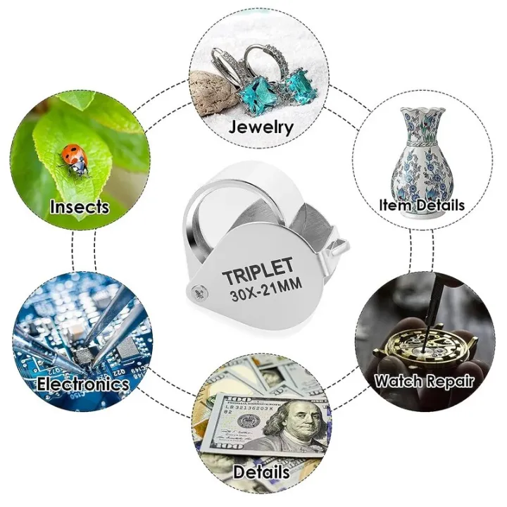 magnifying%20glass%20Pocket%20Jewelry%20Loupe%2030X%2020X%2010X%20Jewelers%20Eye%20Magnifying%20Glass%20Magnifier%20LED/UV%20Illuminated%20Loop%20Folding%20For%20Stamp%20Rock%20CollectInspection%20Tools%20-%20Image%205