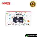 Jedel CK4 Mini USB Powered Stereo PC Computer Speakers Black/Red (2x3W). 