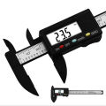 NEW 【Too much love!】0-100mm 4inch stainless steel digital vernier caliper pocket plastic caliper mini gem caliper micometer thickness measure tool. 