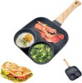Egg Frying Pan Nonstick Pancake Pans 4-Cups cookware Pancake, Omelette Pan Aluminium Alloy Egg cooker SMT. 