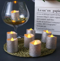 1/5Pcs LED Candle Lights Wave Glitter Candle Light Atmosphere Battery Powered Romantic Candles Lamps Birthday Party Decorations. 
