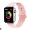 Pink Sport Silicone I Watch Strap Band For Apple Watch Series 1/2/3/4/5/6 42mm 44mm Smart Watch W26 T55 T500 178558569 TecZone LK. 