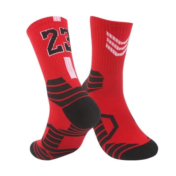 23%2024%2030Professional%20Basketball%20Sport%20Socks%20For%20Kids%20Men%20Outdoor%20Running%20Cycling%20Climbing%20Fast-drying%20Breathable%20Adult%20Non-Slip%20-%20Image%207