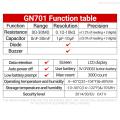 ANENG GN701 Smart SMD Tester 3000 Counts Multimeter Handheld Patch Test Resistance Capacitance Continuity Diode Test Meter Tools. 