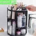 Revolving 360 Rotating Makeup Organizer - multi colour 360 Degree Rotating Desktop Finishing Storage Rack Cosmetics Rack Desktop Organizer D 360 Rotating Makeup Organizer. 