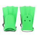 Kids Adults Adjustable Fins Swimming Diving Swimming Fins - Green, S: 25-30. 
