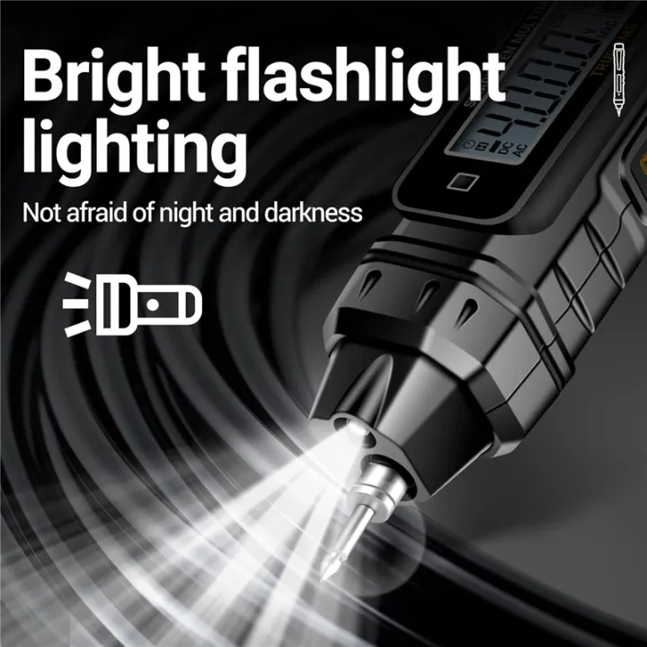 A3005%20Digital%20Multimeter%204000Count%20AC/%20Tester%20Portable%20Non-Contact%20Voltmeter%20Sensor%20Black%20-%20Image%206