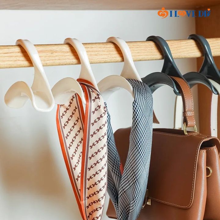Simple Arched Handbag Storage Rack/ Durable Over Closet Rod