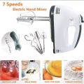 Scarlett Hand Mixer Electric, 7-Speed Hand Mixer Electric for Baking Cake Egg Cream Food Beater, Multi-Speed Power Kitchen Hand Mixers. 