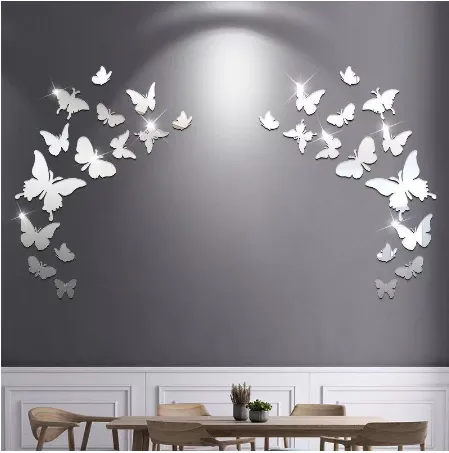 12Pcs/Set%203D%20Butterfly%20Mirror%20Wall%20Sticker%20Decal%20Removable%20DIY%20Art%20Party%20Wedding%20Decoration%20Kids%20Room%20Home%20Decor%20Crystal%20Sticker%20-%20Image%204