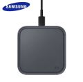 SAMSUNG 15W Wireless Charger Single, Cordless Super Fast Charging Pad for Galaxy Phones and Devices, USB C Cable Included. 