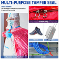 1000 Pcs Plastic Tamper Seals Security Tags Seals Safety Numbered Zip Ties Labels. 