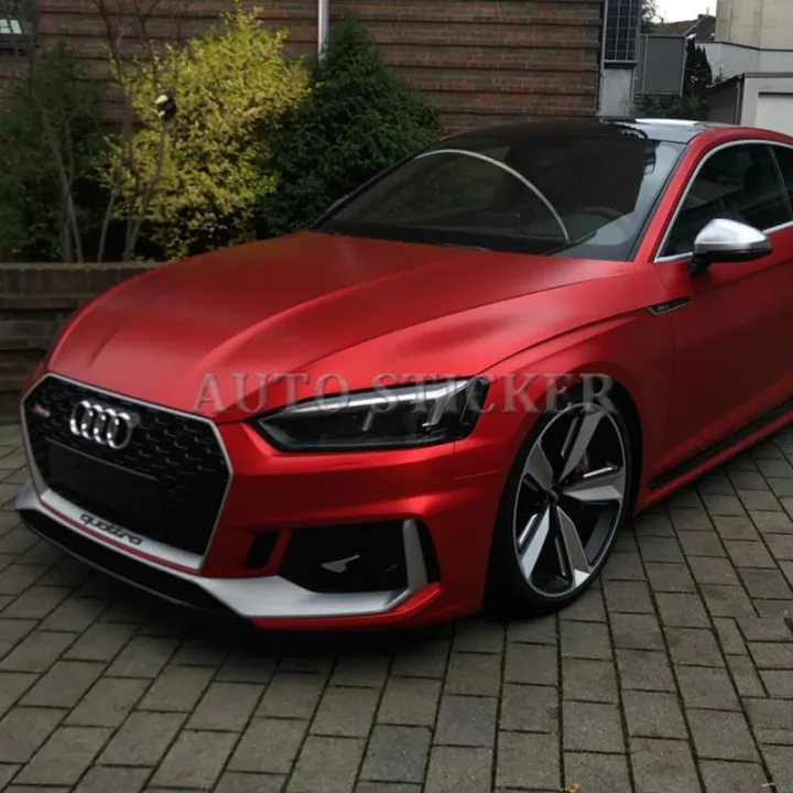 %E3%80%90Exclusive%20Offer%E3%80%9150cmX2M/3M%20Satin%20Red%20Matt%20Metallic%20Red%20Vinyl%20wrap%20Car%20Wrap%20With%20Air%20Bubble%20Free%20Car%20Wrapping%20Sticker%20Foil%20-%20Image%204