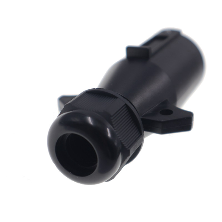 RV%207%20Pin%20Trailer%20Plug%20Trailer%20Plug%20Trailer%20Wiring%20Plug%20Detachable%207%20Way%20Round%20RV-Style%20Trailer%20Side%20Connector%207%20Pin%20Trailer%20Wiring%20Plug%20-%20Image%204