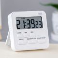 pcs Battery Powered Alarm Clock With Flashing Light Creative Magnetic Board Countdown Alarm Clock Kitchen Gadget Stopwatch Kitchen Timer. 