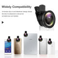 DoomHot Phone Camera Lens Smartphone Mobile Phone Lenses Cell Phone Lens Wide Angle Micro Camera 2 IN 1 Clip Lens Professional Universal Clip Phone Lens for iPhone Huawei Xiaomi Samsung Other Smartphones. 