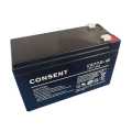 Sealed Lead Acid Rech: Battery - 12v 7.2 Mah - Black. 