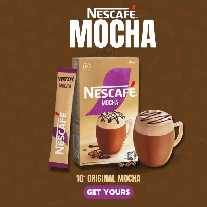 Nescafe Mocha 3 in 1(10 Sachet Packets)
