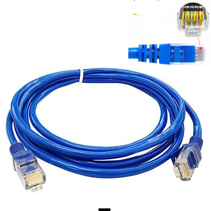 RJ45 Maleto RJ45 Male Network Cable 1 Meter Rj 45 Cat6 Lead Ethernet Cable Lan Networking Data Cable Patch Cord Cp-2-5-200 L