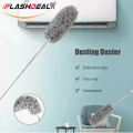 iFlashDeal Dusting Duster 88-280cm Extendable Microfiber Dusting Duster Handle Telescopic Duster Dust Cleaner Home Cleaning Brush Sweeping Ceiling Dust Artifact. 