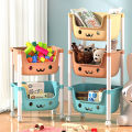 〓Highest Level〓COD〓 Stroller Storage Rack Children's Bookshelf Floor-standing Baby Supplies Household Mobile Snack Organizer Box Toy Storage Rack 〓COD〓. 