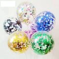 Transparent Confetti Balloons 12 inch 5pcs. 