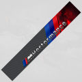 【Miga Plaza】NT| 1 Piece Universal Accessories Car Front Windshield Sticker and rear windshield modified decoration 3.5D carbon fiber stickers Auto Rear Window Cover Decal Styling. 