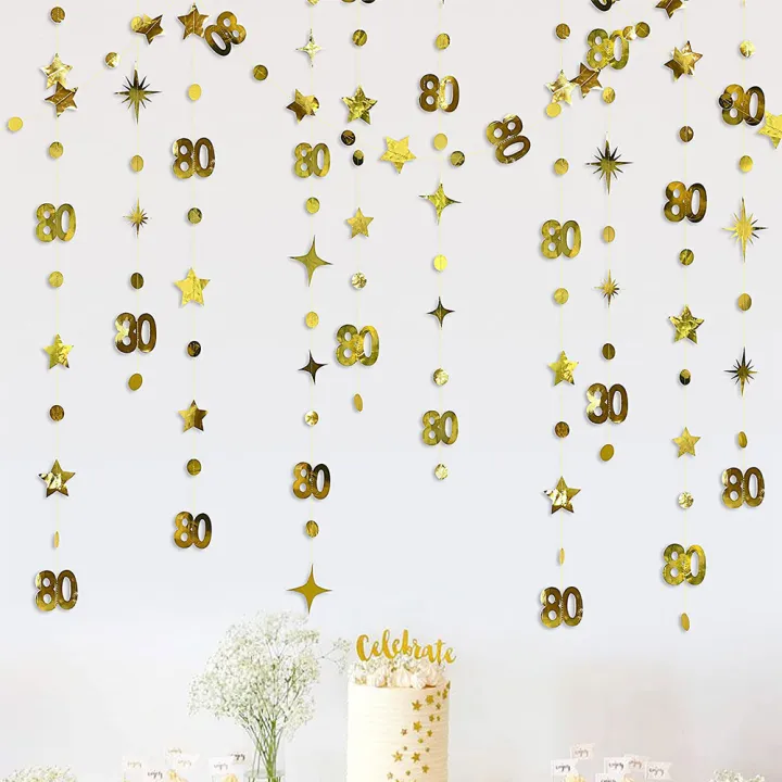%E3%80%90Petalfall%E3%80%91Gold%2080th%20Happy%20Birthday%20Banners%20Decorations%20Circle%20Star%20Garland%20Paper%20Hanging%2080%20Year%20Old%20Birthday%20Party%20Supplies%20-%20Image%204