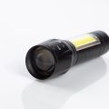 Portable Rechargeable Zoom LED Flashlight XP-G Q5 Flash Light Torch Lantern 3 Lighting Modes Camping Light Mini Led Flashlight. 