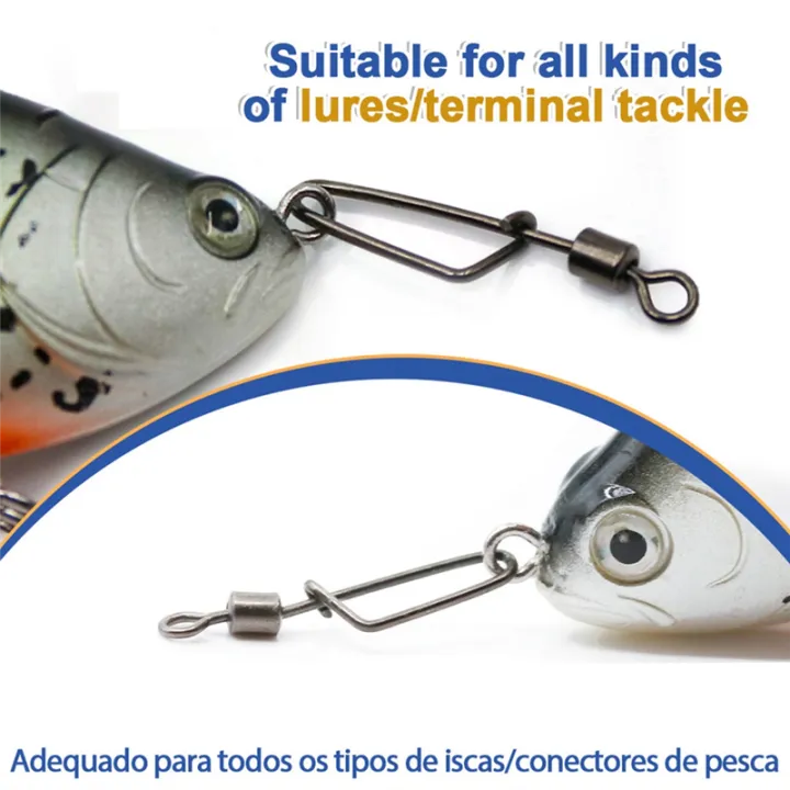 Coastlock%20Rolling%20Swivel%20Snap%20Clips%2025Pcs%20Stainless%20Steel%20Fishing%20Connector%20Quick%20Change%20Carabiner%20Terminal%204#%20-%20Image%203