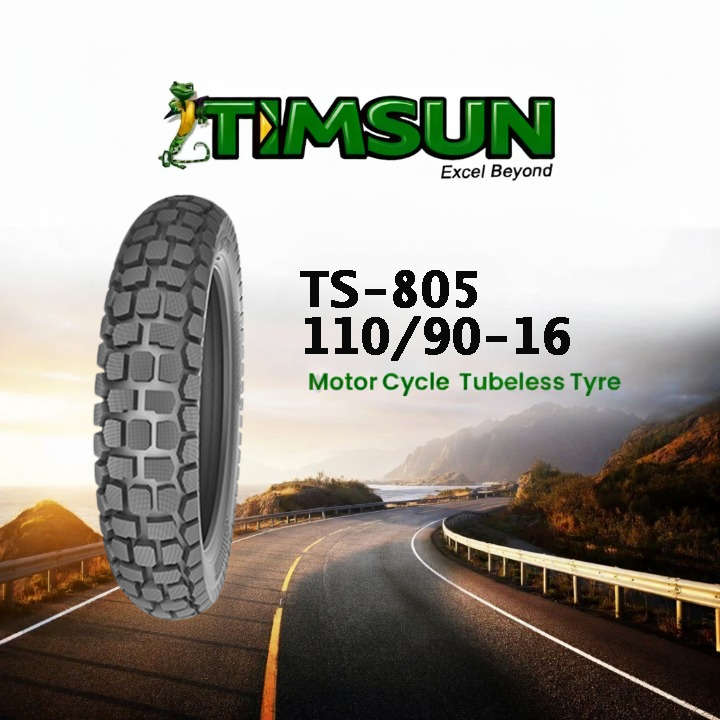 Timsun 110/90-16-4PR-R-TL-TS-805-TRAIL