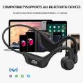 D card 3 supports S2 waterproof sports bone conduction headphones wireless Bluetooth 5.Headphones noise cancelling headset microphone MP. 