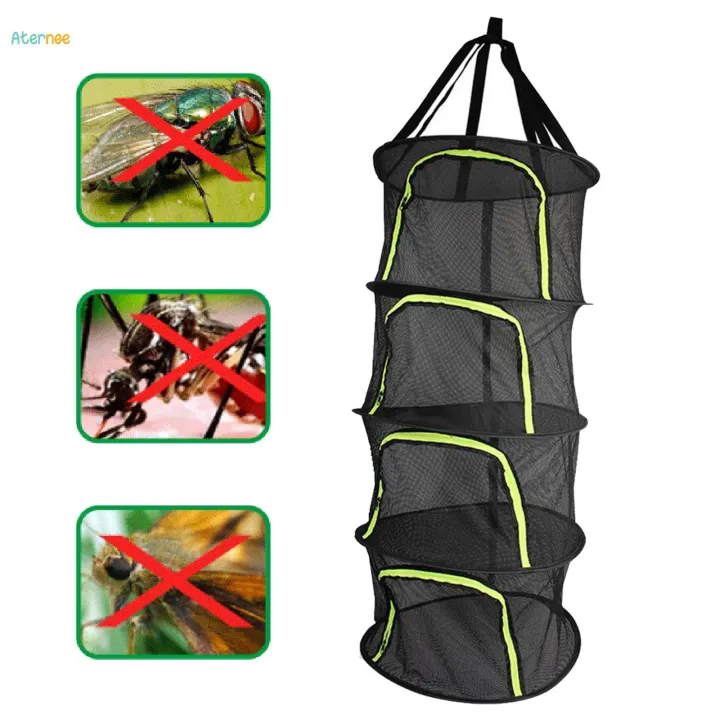 Plants%20Drying%20Rack%20Folding%20Hanging%20Drying%20Net%20for%20Tea%20Dolls%20Vegetables%20-%20Image%202