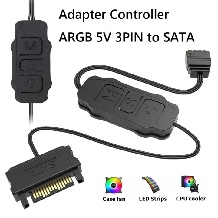3 Pin Rgb Control Box 2Pcs 5V 3Pin ARGB Controller Mini RGB Controller 3PIN Hub | Daraz.lk