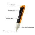 2X 90-1000V Voltage Tester Electric Indicator Non-Contact Voltage Tester AC Power Outlet Detector Tester Pen. 