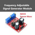 NE555 Adjustable Pulse Frequency Square Wave Signal Generator Module. 