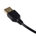 1Pc Outer Diameter 2mm Round Head USB Charger Cable Small Pin USB Cable 1 Meter. 