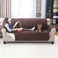 Sofa cover - Single Double Triple Couch Coat Reversible Washable Sofa Cover. 