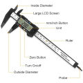 Janedreams Digital Caliper Measuring Tool 6 "150mm Messschieber Paquimetro Measuring Instrument Vernier Calipers Gauge Instrument Digital Vernier Calipers. 