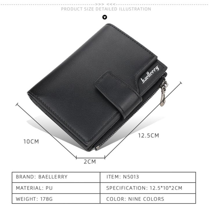 Baellerry%20Woman%20Trifold%20Mini%20Small%20Short%20Purse%20Wallet%20Bag%20Pouch%20Beg%20Women%20Duit%20Dompet%20Kecil%20Lady%20Perempuan%20Wanita%20-%20Image%205